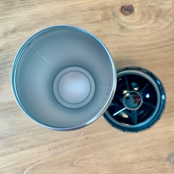 Truvani Stainless Steel Protein Shaker Cup BPA Free Wire Whisk 16.9 oz BLACK NEW - Picture 2 of 7